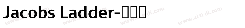 Jacobs Ladder字体转换